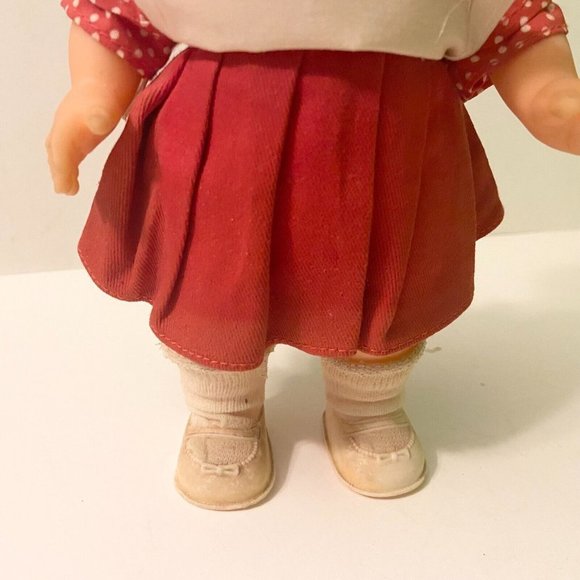Chef Doll with Red Outfit and Cream Hat - Picture 13 of 16